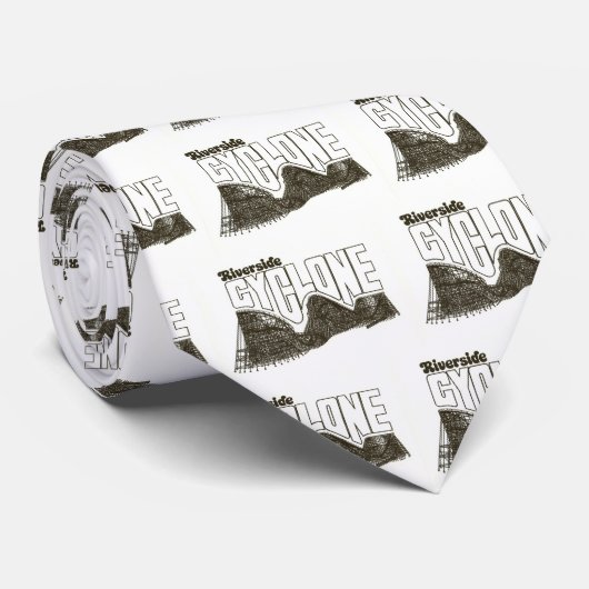 川岸の遊園地(今6旗: NE) ネクタイ (ロール)