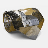 川岸の長老派教会の19世紀のセピア色 ネクタイ (ロール)