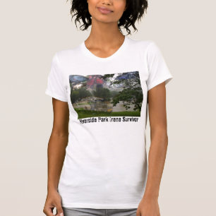 川岸公園の生存者のティー Tシャツ