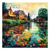 川岸印象主義 フォトプリント            (正面)