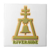 川岸Raincross タイル (正面)