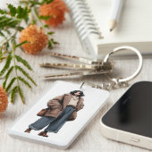 川島 陽菜 (川島春菜) キーホルダー (正面右)