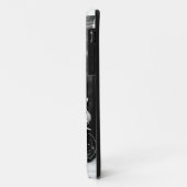 川崎のオートバイ、バイクもしくは自転車に乗る人のひよこ、バイク週、女の子 Case-Mate iPhoneケース (裏面/左)