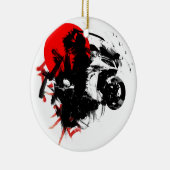 川崎の忍者 セラミックオーナメント (右)