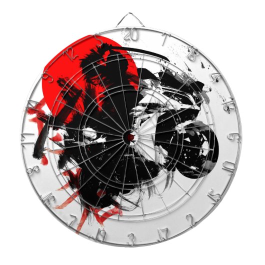 川崎の忍者 ダーツボード (正面)