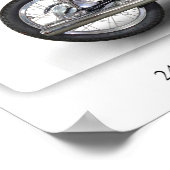 川崎A1サムライバイクA3 ポスター (角)