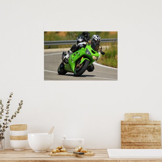 川崎ZX6R ポスター (キッチン)