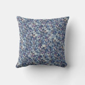 川底の多肉植物 クッション (裏面)