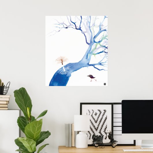 川木 ポスター (ホームオフィス)