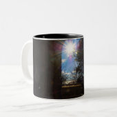 川橋ミシガン州のマグを切って下さい ツートーンマグカップ (正面左)