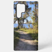 川沿いのトレイル Samsung Phone Cases