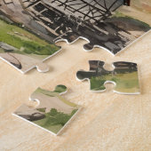 川沿いの家 ジグソーパズル (側面)