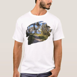 川沿いの散歩 Tシャツ