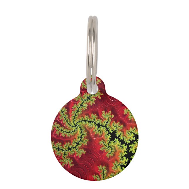 川走ペットタグ ペット　ネームタグ (正面)