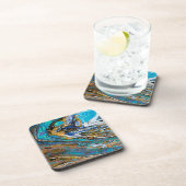 川走水石の抽象芸術 コースター (右側)