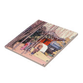 川越クールさくらんぼツリー吉田美術 タイル (側面)