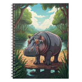 川辺のヒポポタムス ノートブック