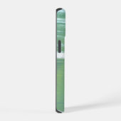 川辺の二羽のアオサギ iPhone 15ケース (右側面)