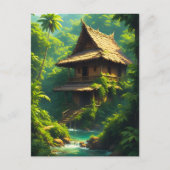 川辺の家 - A Riverside Home ポストカード (正面)