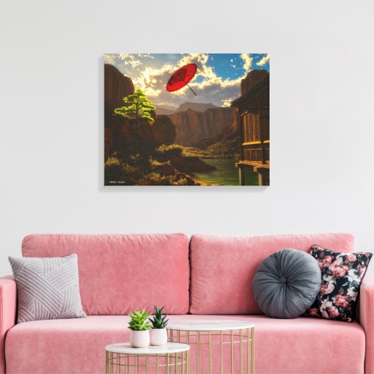 川風 キャンバスプリント (インサイチュ (リビング))