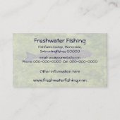 川魚が泳ぐ 名刺 (裏面)