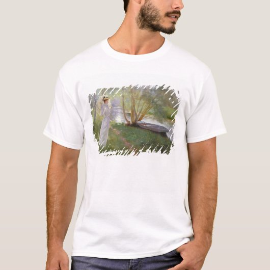 川1890年による歩行 Tシャツ (正面)