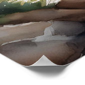 川4のログキャビン ポスター (角)