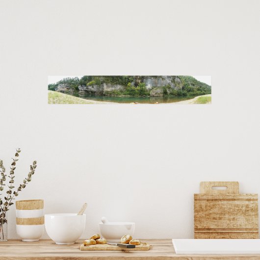 川 ポスター (キッチン)