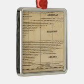 川、山 メタルオーナメント (右)