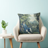 川(着色されたengravinによるルートヴィヒ・ヴァン・ベートーヴェン クッション (椅子)