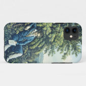 川(着色されたengravinによるルートヴィヒ・ヴァン・ベートーヴェン Case-Mate iPhoneケース (裏面(横))