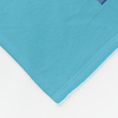 川- Valdez、アラスカのくまの魚釣り フリースブランケット (角)