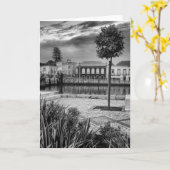 川GilaoのTaviraの空白のな挨拶状 カード (黄色い花)