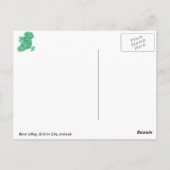 川Liffeyのダブリン都市、アイルランド ポストカード (裏面)