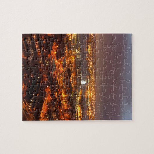 川Mersey及びWirralへのリヴァプールを渡って ジグソーパズル (横)