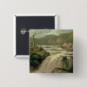 川Neath、南ウェールズの滝 缶バッジ (正面&裏面)