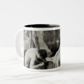 川Pactolusの源のMidas ツートーンマグカップ (正面左)