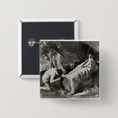 川Pactolusの源のMidas 缶バッジ (正面&裏面)