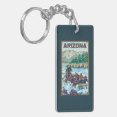 川RaftingArizona キーホルダー (正面左)