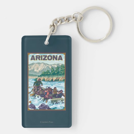 川RaftingArizona キーホルダー (裏面)