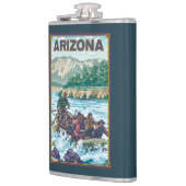 川RaftingArizona フラスク (左)