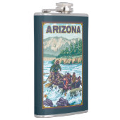 川RaftingArizona フラスク (右)