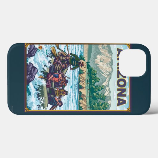 川RaftingArizona Case-Mate iPhoneケース (裏面 (横))