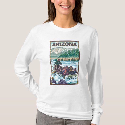 川RaftingArizona Tシャツ (正面)