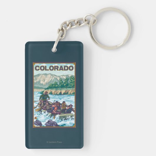 川RaftingColorado キーホルダー (裏面)
