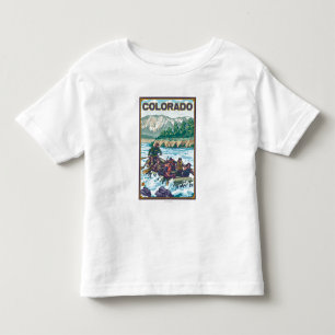 川RaftingColorado トドラーTシャツ