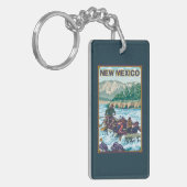 川RaftingNewメキシコ キーホルダー (正面左)