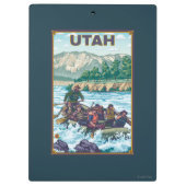 川RaftingUtah クリップボード (裏面)