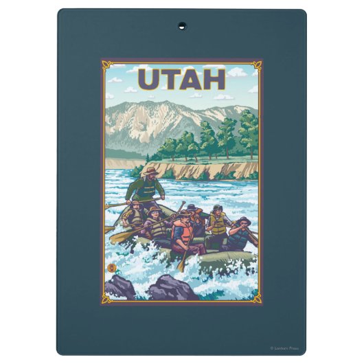 川RaftingUtah クリップボード (裏面)