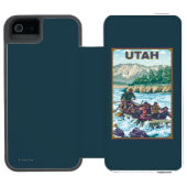 川RaftingUtah Incipio iPhoneウォレットケース (フォリオオープン)